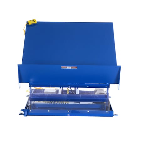 Vestil 48" X 48" Blue Lift Table, Load Cap. 4000 lb., 2080V UNI-4848-4-BLU-208-3